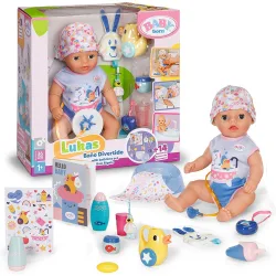 Muñeco Lukas Baño Divertido 36Cm