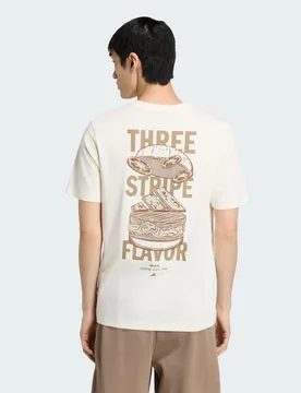 T-SHIRT GRAFICA BURGER FLAVOR 2XL Off White - Adidas - FashionsVida