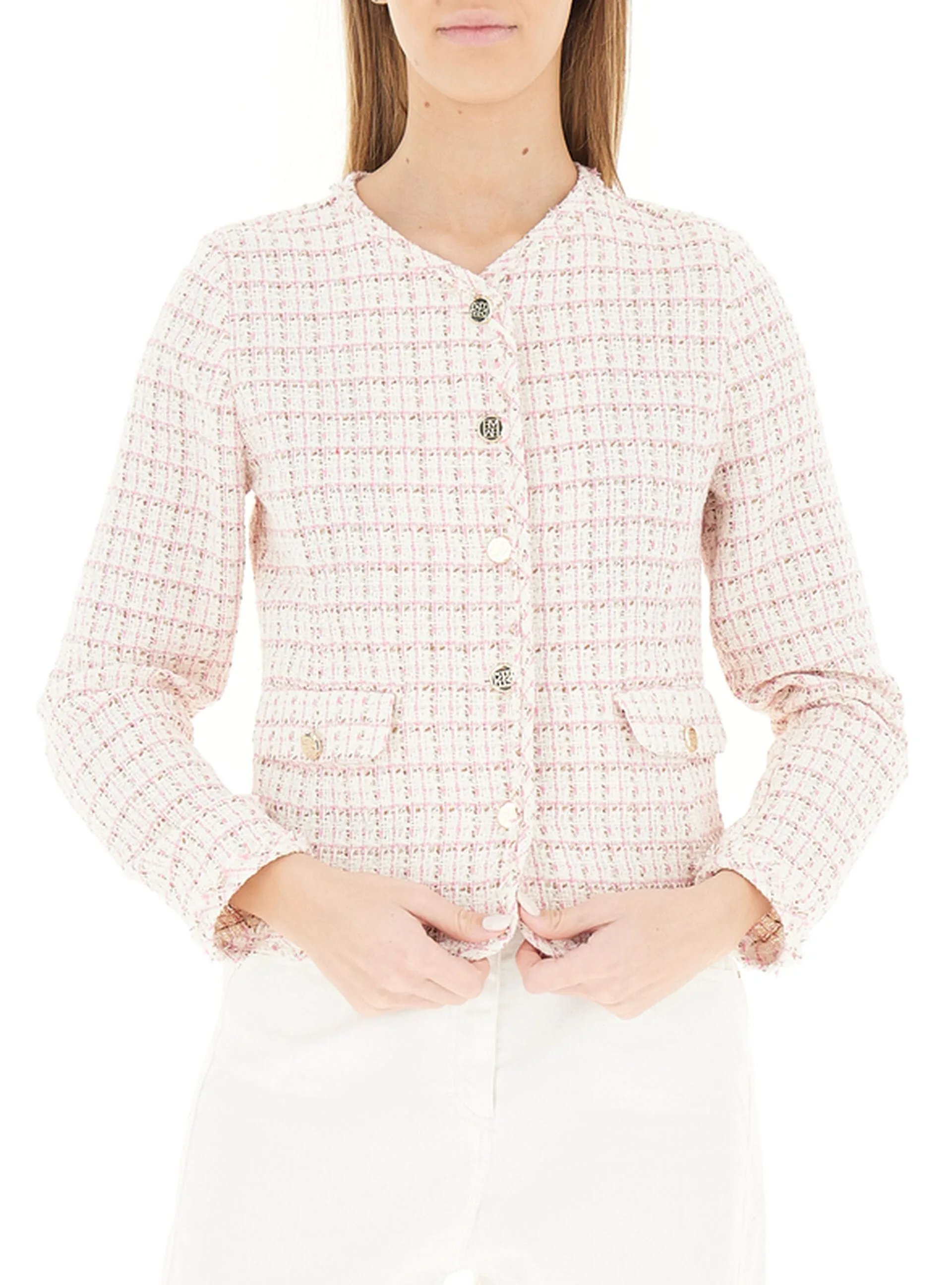 Giacca in tweed BURRO 40 - EMME MARELLA - FashionsVida