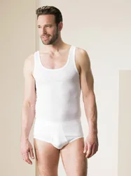 Masterclass-Unterhemd 2er-Pack, , Farbe Weiß, 10(4XL, feinste, seidige Baumwolle sehr strapazierfähig Herren