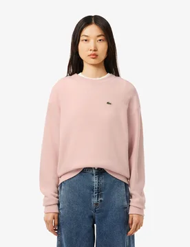 LACOSTE Pullover Crew Neck, rosa 44 - Lacoste - FashionsVida