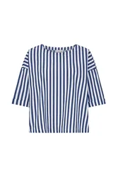 Cotton Stripe Blouse female