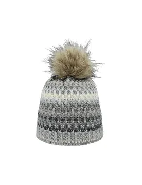 Berretto da donna Yunal grigio chiaro - Eisglut - FashionsVida