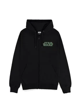 Disney Kapuzenjacke - The Mandalorian - Grogu - S bis XXL - für Männer - Größe M - schwarz - Lizenzierter Fanartikel - Männer - male - Star Wars - FashionsVida
