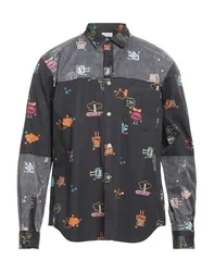 Comme Des Garçons Camisa Hombre Azul noche L,M Hombre