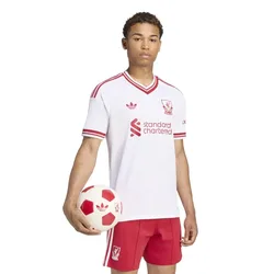 T-shirt à Manches Courtes Loin Liverpool Fc 26/27 Authentic Jersey White XL