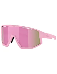 Vielseitige Sonnenbrille Vision Matt Powder Pink Brown w Rosé Multi Rosa