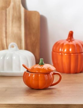Tazza a forma di zucca - mandarino