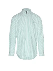 Camicia Custom Fit verde chiaro L