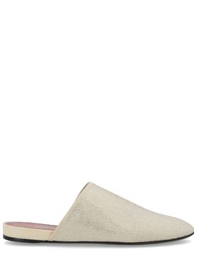 Clogs with Rhinestones and Internal Wedge