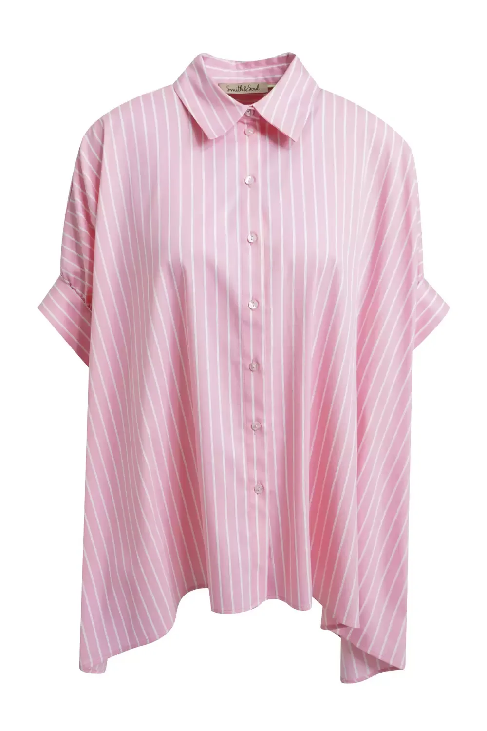 L/XL STRIPED OVERSIZE BLOUSE female - L/XL - FashionsVida