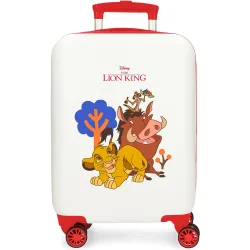 Maleta infantil 2 ruedas multidireccionales Pinocchio con capacidad de 24L