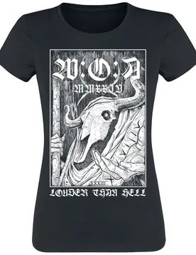 T-Shirt - Summon Holy Ground - Hell - S bis L - für Damen - Größe S - schwarz - EMP exklusives Merchandise! - Frauen - female - Wacken Open Air - FashionsVida
