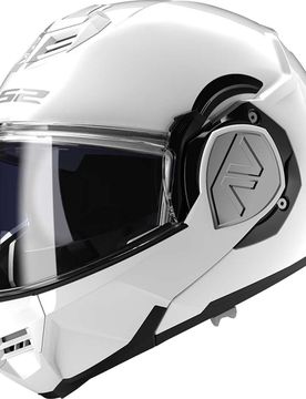 Casco Modulare Omologato P/J FF906 ADVANT SOLID Bianco taglia 2XL