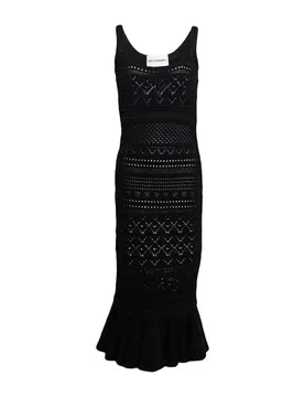 Vestido midi Mujer Negro S Mujer - Des_phemmes - FashionsVida