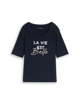 T-shirt crew neck with print female