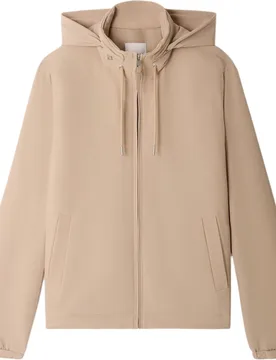 Cazadora bomber de hombre técnica con capucha retráctil - sandro - FashionsVida