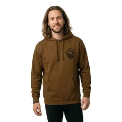 Sweat à Capuche Bonehead Flame Brown M