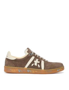 Sneakers Bonnie In Suede Traforato E Pelle
