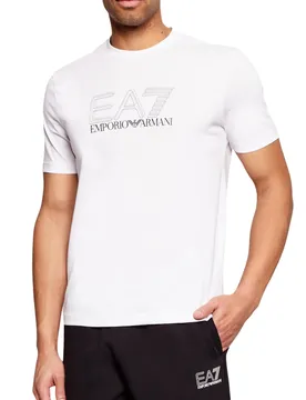 Ea7 Herren T-Shirt Weiß 504191