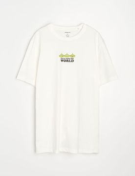 T-shirt in cotone con stampa Toy Story - panna