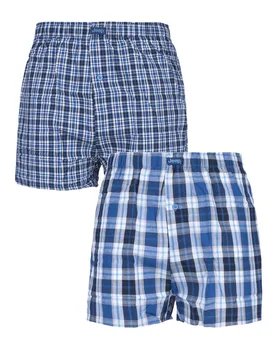Pair Navy Navy Boxers Men's Small - - Blue - Size: Small - Jeep - FashionsVida