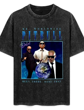 Mr. Worldwide Pitbull T-Shirt Moisture Wicking Athletic T-Shirt - Aliexpress - FashionsVida