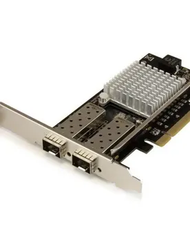 Carte D´extension Pci-e Ouverte 2 Ports Sfp+ Pcie 10 Go Silver / Black One Size unisex