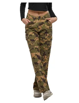 Jean Straight Fit Green Camo M