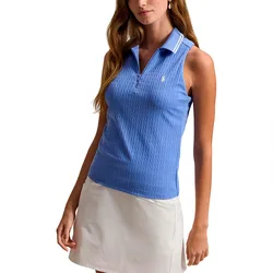 Polo Polo Senza Maniche 285a10592 Blue Mist / Ceramic White / Multicolor S