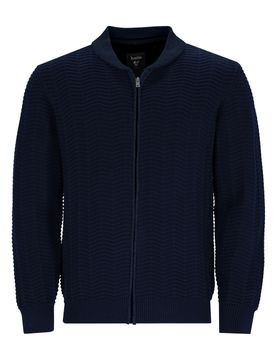 Zick/Zack Struktur H Strickjacke male