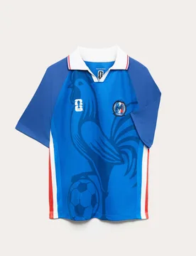 FIFA World Cup 26™ France Football T-Shirt (2-16 Yrs) Blue male - M&S - FashionsVida