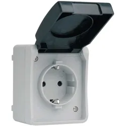 Base Enchufe 16A para Exterior Serie Atlantis