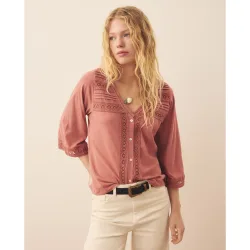 Camiseta de mujer de estilo romántico