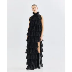 Vestido maya volantes Karl Studio