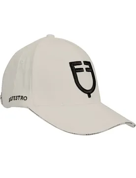 Cappellino Con Visiera Baseball Beige / Black One Size