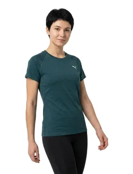 Velocity Short Sleeve T-shirt Green Terrain L Women - Puma - FashionsVida