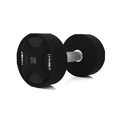 Polyurethan-Dumbbell HPC - Noir - unisex - Size: 12,5 kg