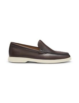 Para hombre. 50563129 Mocasines de piel Sienne Loaf (42), Plano, Ninguno, Casual