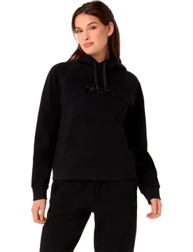 Sweat à Capuche Logo Fleece Performance Black M