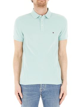 Polo in cotone AZZURRO CHIARO M