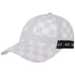 Blackout Curved Strapback Cap by - white - Female - Size: One Size