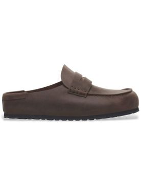 Para hombre. 1029617 Mocasines de Piel Naples Wrapped (Ajuste Regular) (43), Plano, Ninguno, Casual