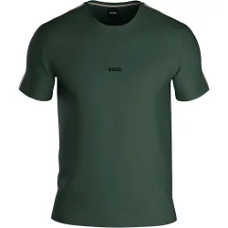 Camiseta manga corta de pijama de hombre en algodón