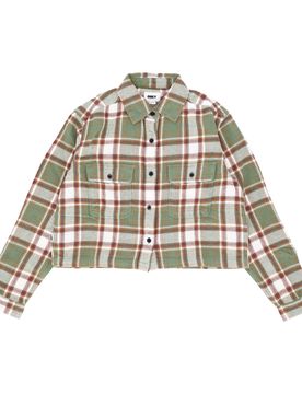 Camicia Manica Lunga Donna Pia Flannel Shirt L/s Loden Frost Multi