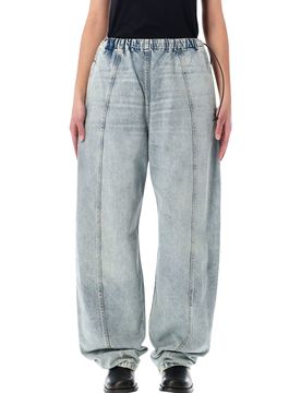 The Angel Oversized Wide-Leg Jeans - Size S