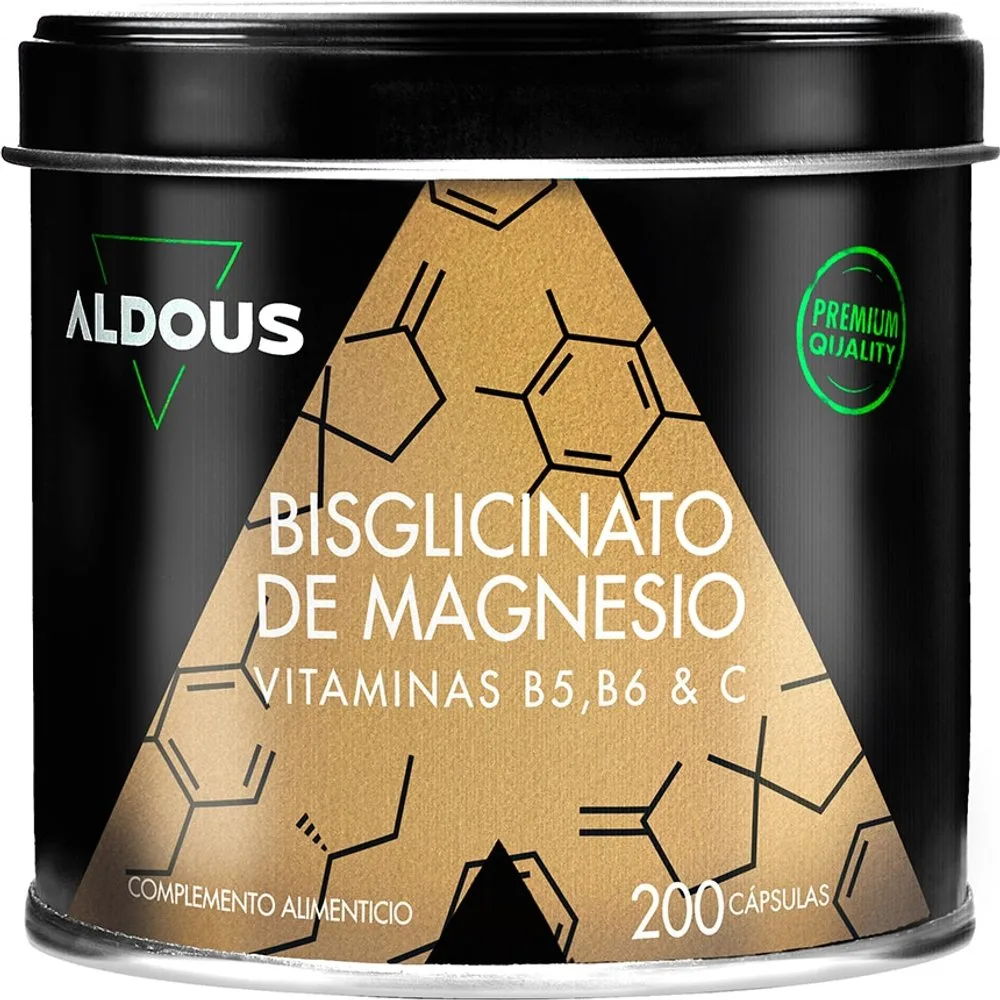 Complemento Alimenticio Bisglicinato de Magnesio Complex - Aldous Bio - FashionsVida