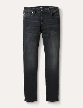 T400 Sportjeans 2.0, Modern Fit#normale Größen#schlanke Größen#untersetzte Größen, Farbe Grau, 26, mit Organic Cotton super elastisch Herren - Walbusch - FashionsVida