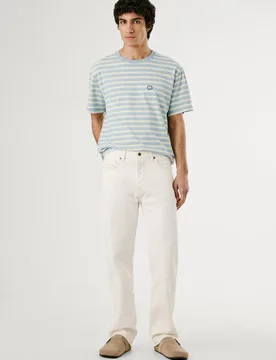 Vaquero de hombre Bexley fit relaxed cierre abotonado - Pepe Jeans - FashionsVida