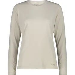 T-Shirt Damen Longsleeve, braun 44